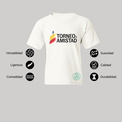 Playera Dry Fit Infantil Poliéster Torneo de la Amistad D3T Irish