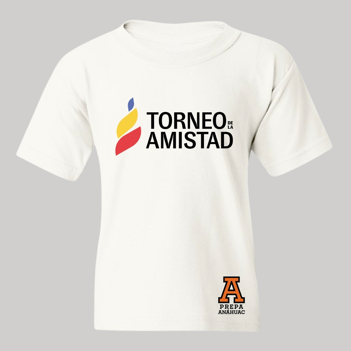 Playera Dry Fit Infantil Poliéster Torneo de la Amistad D3T Prepa Anahuac