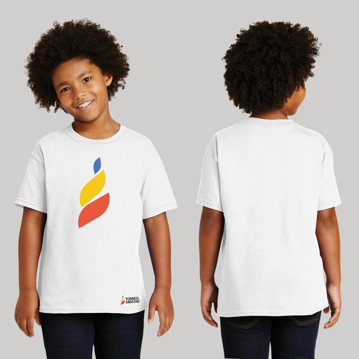 Playera Dry Fit Infantil Poliéster Torneo de la Amistad D4