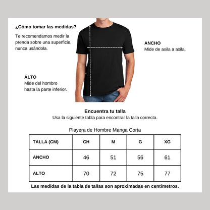 Playera Hombre Algodón Torneo de la Amistad D1E Pinecrest