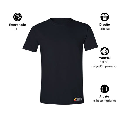 Playera Hombre Algodón Torneo de la Amistad D2