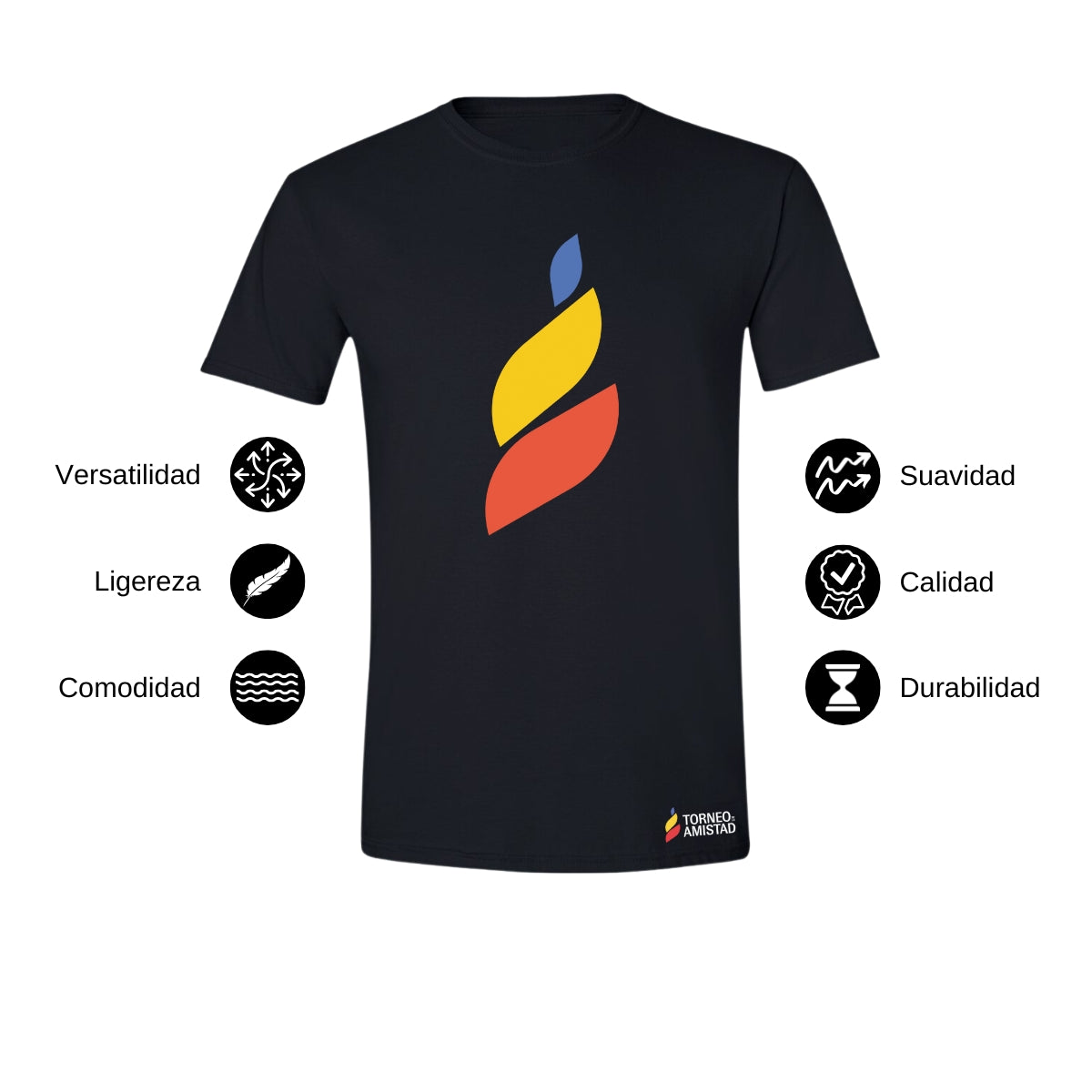 Playera Hombre Algodón Torneo de la Amistad D4