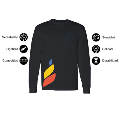 Playera Manga Larga Unisex Algodón Torneo de la Amistad D1E Interamericano