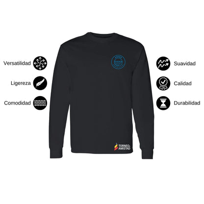 Playera Manga Larga Unisex Algodón Torneo de la Amistad D2E Andes