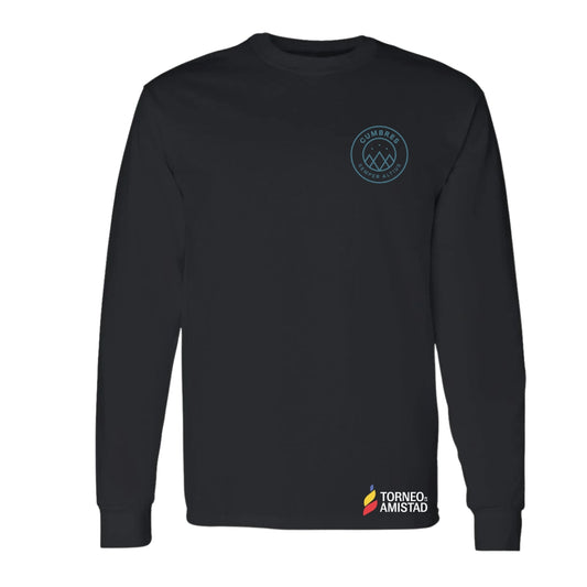 Playera Manga Larga Unisex Algodón Torneo de la Amistad D2E Cumbres
