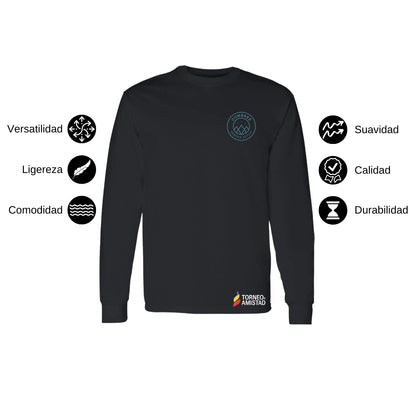 Playera Manga Larga Unisex Algodón Torneo de la Amistad D2E Cumbres