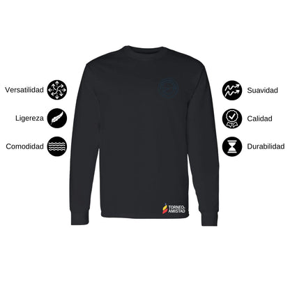 Playera Manga Larga Unisex Algodón Torneo de la Amistad D2E Interamericano