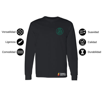 Playera Manga Larga Unisex Algodón Torneo de la Amistad D2E Irish