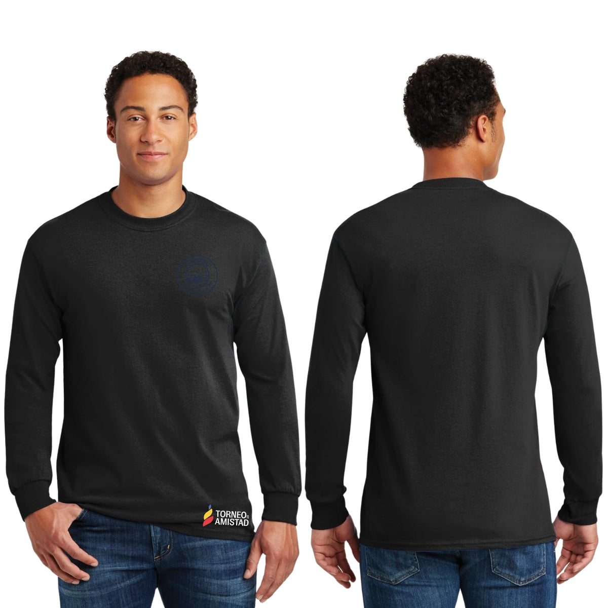 Playera Manga Larga Unisex Algodón Torneo de la Amistad D2E Oxford