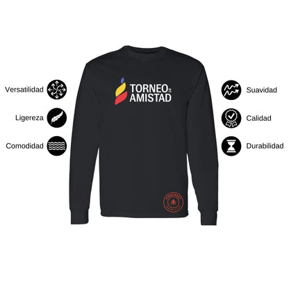 Playera Manga Larga Unisex Algodón Torneo de la Amistad D3T Pinecrest
