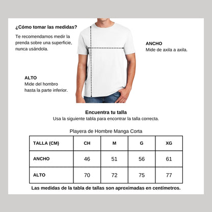Playera Hombre Algodón Torneo de la Amistad D1E Cumbres
