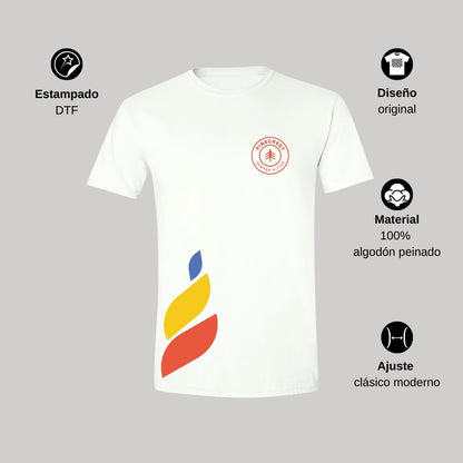 Playera Hombre Algodón Torneo de la Amistad D1E Pinecrest