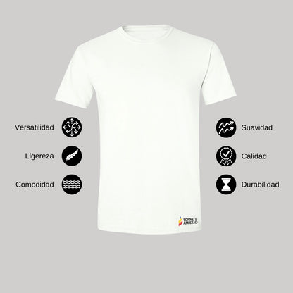 Playera Hombre Algodón Torneo de la Amistad D2