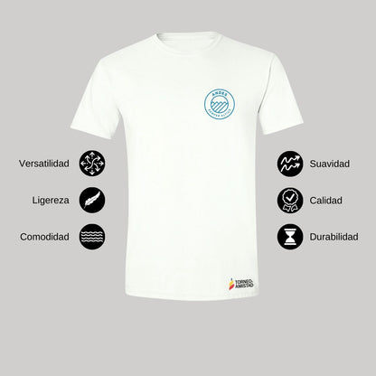 Playera Hombre Algodón Torneo de la Amistad D2E Andes