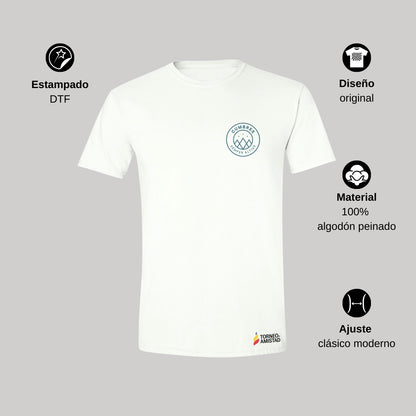 Playera Hombre Algodón Torneo de la Amistad D2E Cumbres