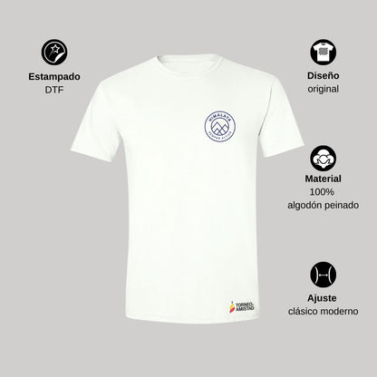 Playera Hombre Algodón Torneo de la Amistad D2E Himalaya