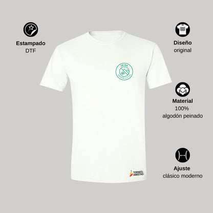 Playera Hombre Algodón Torneo de la Amistad D2E Irish