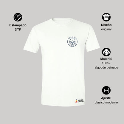 Playera Hombre Algodón Torneo de la Amistad D2E Oxford
