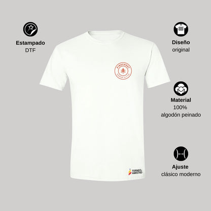 Playera Hombre Algodón Torneo de la Amistad D2E Pinecrest