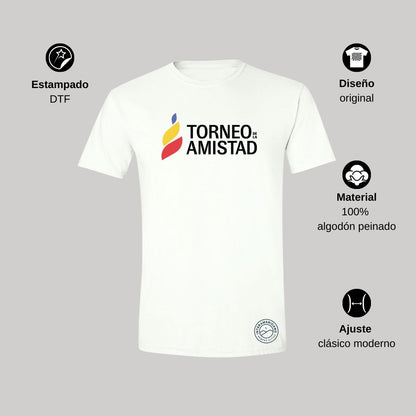 Playera Hombre Algodón Torneo de la Amistad D3T Interamericano