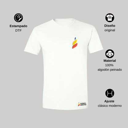 Playera Hombre Algodón Torneo de la Amistad D5
