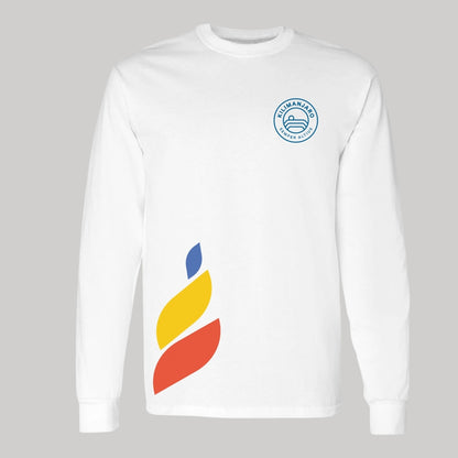 Playera Manga Larga Unisex Algodón Torneo de la Amistad D1E Kilimanjaro