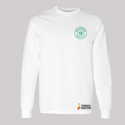 Playera Manga Larga Unisex Algodón Torneo de la Amistad D2E Del Bosque