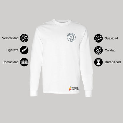 Playera Manga Larga Unisex Algodón Torneo de la Amistad D2E Highlands