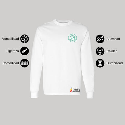 Playera Manga Larga Unisex Algodón Torneo de la Amistad D2E Irish