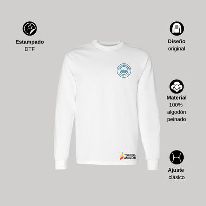 Playera Manga Larga Unisex Algodón Torneo de la Amistad D2E Kilimanjaro