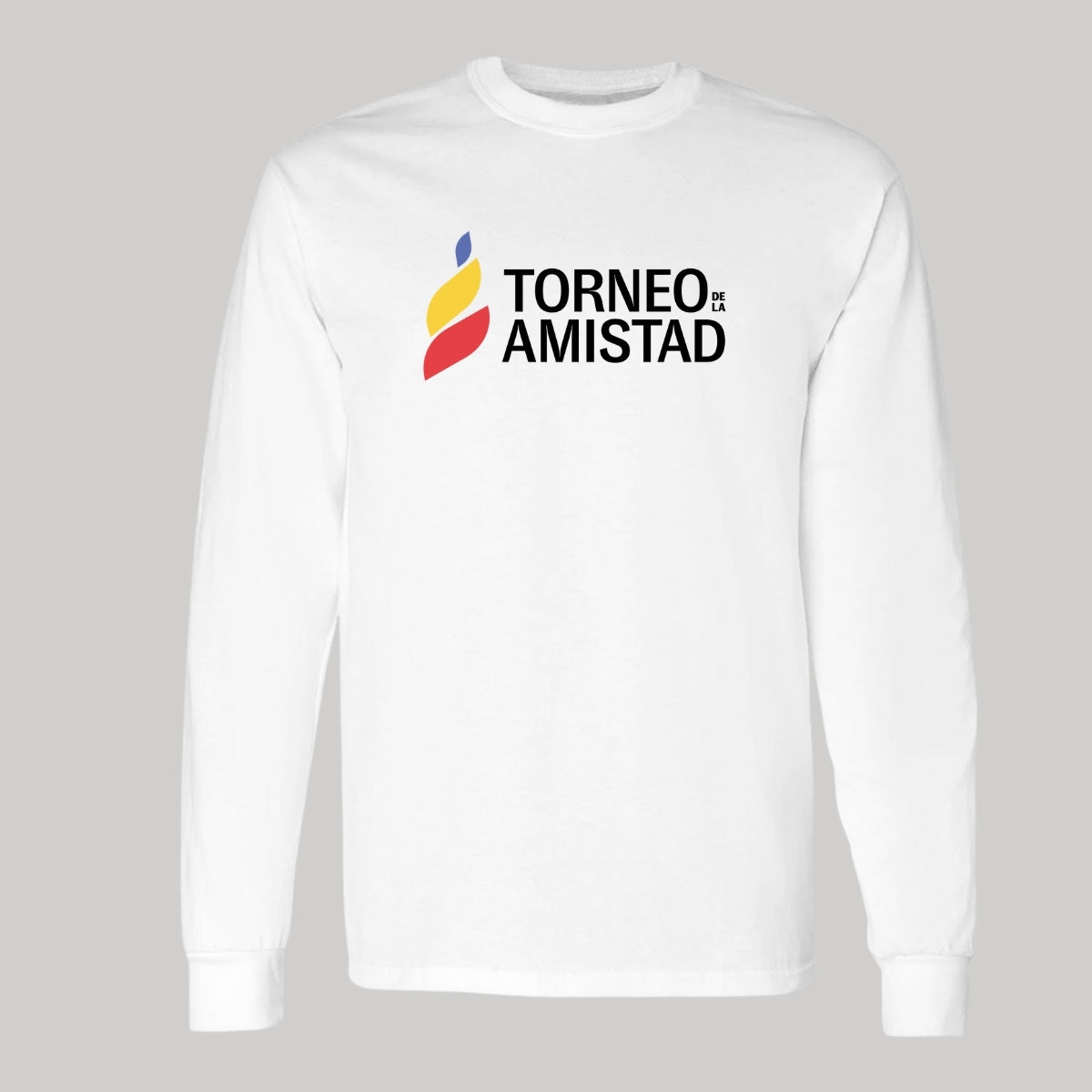 Playera Manga Larga Unisex Algodón Torneo de la Amistad D3