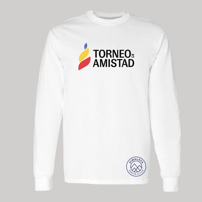 Playera Manga Larga Unisex Algodón Torneo de la Amistad D3T Himalaya
