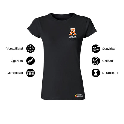 Playera Mujer Algodón Torneo de la Amistad D2E Prepa Anahuac
