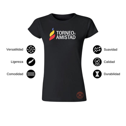 Playera Mujer Algodón Torneo de la Amistad D3T Pinecrest