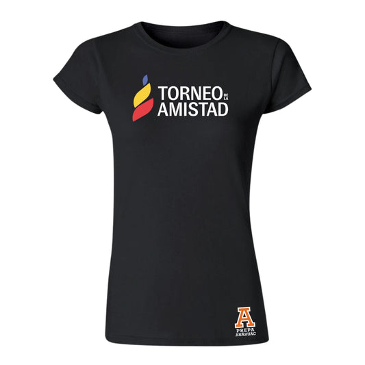 Playera Mujer Algodón Torneo de la Amistad D3T Prepa Anahuac