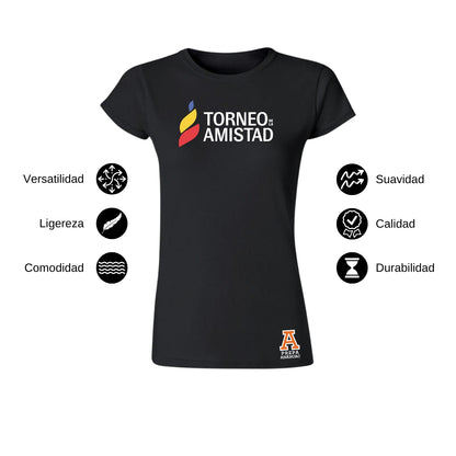 Playera Mujer Algodón Torneo de la Amistad D3T Prepa Anahuac