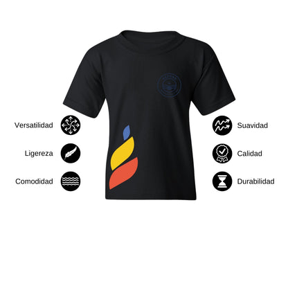 Playera Infantil Algodón Torneo de la Amistad D1E Oxford
