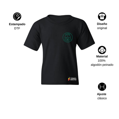Playera Infantil Algodón Torneo de la Amistad D2E Alpes