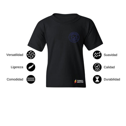 Playera Infantil Algodón Torneo de la Amistad D2E Himalaya