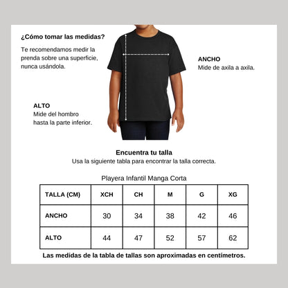 Playera Infantil Algodón Torneo de la Amistad D2E Oxford