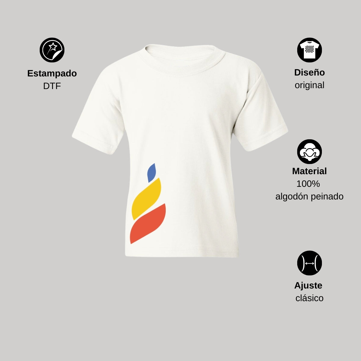 Playera Infantil Algodón Torneo de la Amistad D1