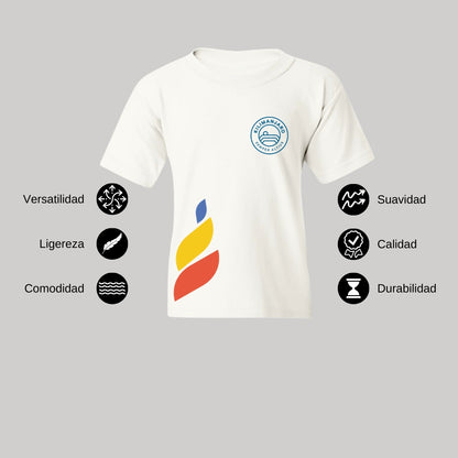 Playera Infantil Algodón Torneo de la Amistad D1E Kilimanjaro