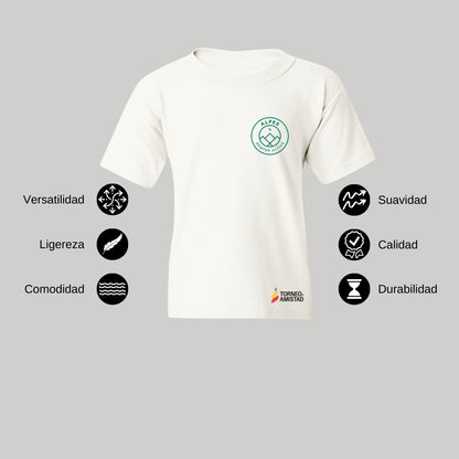 Playera Infantil Algodón Torneo de la Amistad D2E Alpes