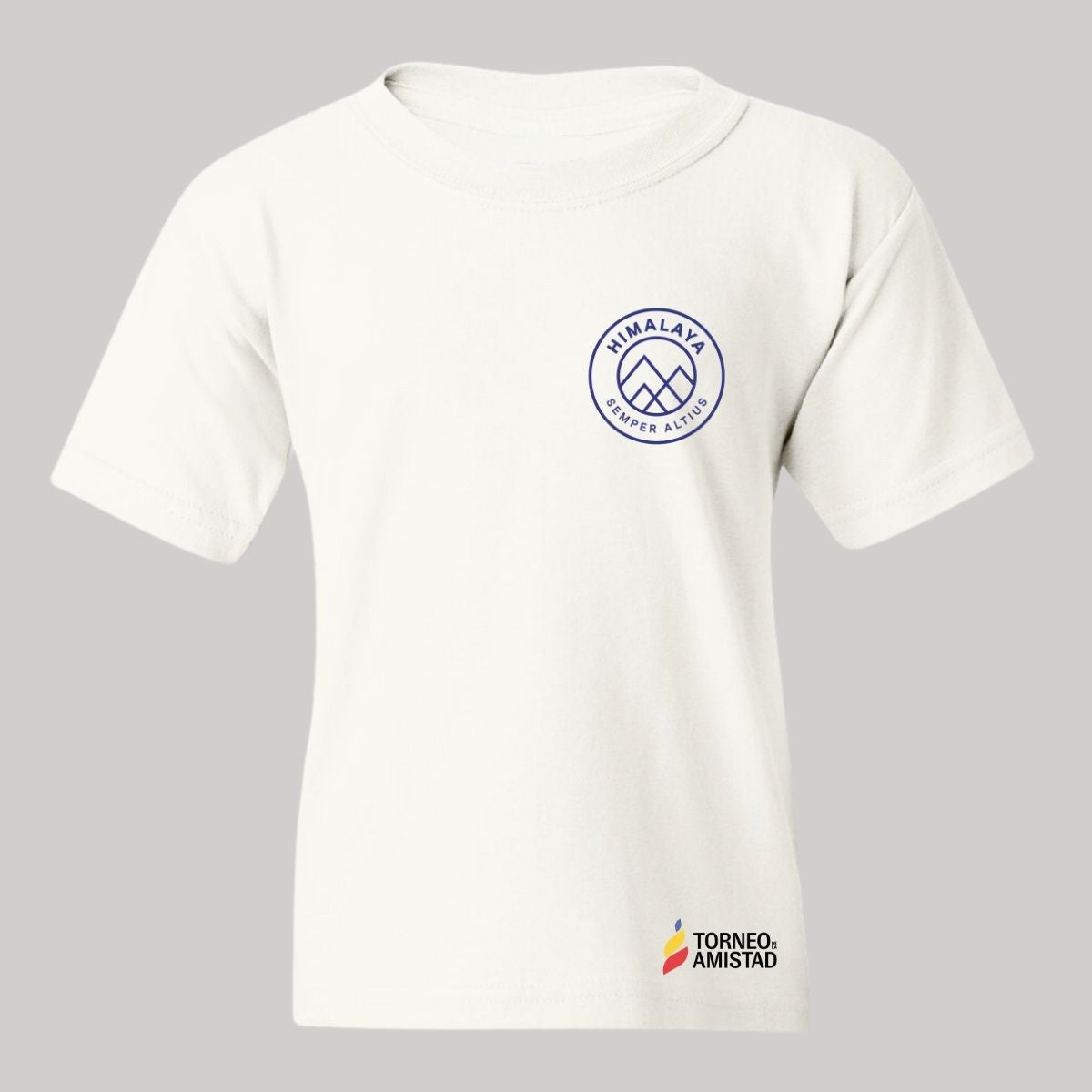 Playera Infantil Algodón Torneo de la Amistad D2E Himalaya