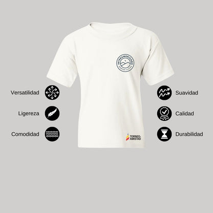 Playera Infantil Algodón Torneo de la Amistad D2E Interamericano