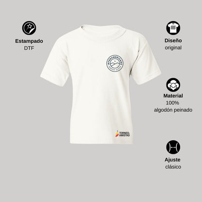 Playera Infantil Algodón Torneo de la Amistad D2E Interamericano