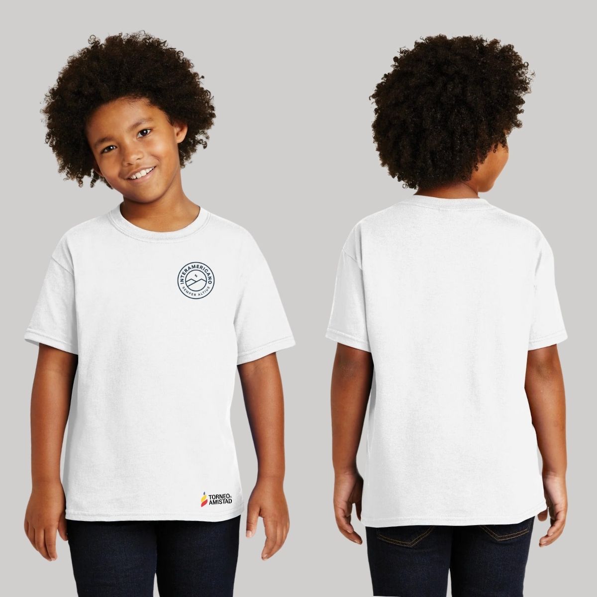 Playera Infantil Algodón Torneo de la Amistad D2E Interamericano