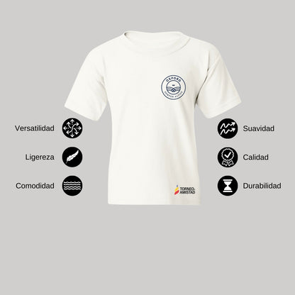 Playera Infantil Algodón Torneo de la Amistad D2E Oxford