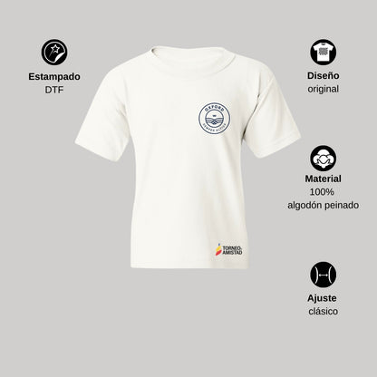 Playera Infantil Algodón Torneo de la Amistad D2E Oxford