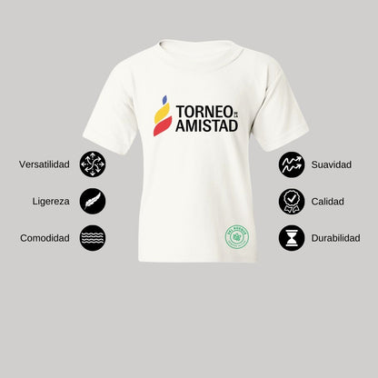 Playera Infantil Algodón Torneo de la Amistad D3T Del Bosque
